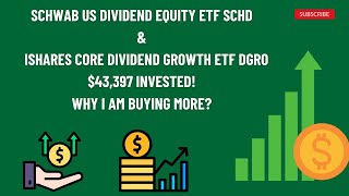 SCHD amp DGRO 43397 INVESTED WHY I AM BUYING MORE [upl. by Cassaundra]