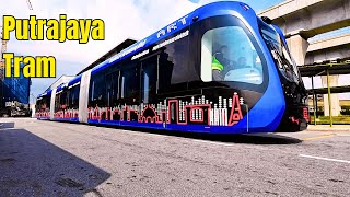 Putrajaya Tram  The Very First Automated Rapid Transit ART Trackless Tram in Malaysia [upl. by Powe730]