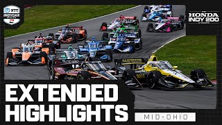 Extended Race Highlights  Honda Indy 200 at MidOhio  INDYCAR SERIES [upl. by Scharff]