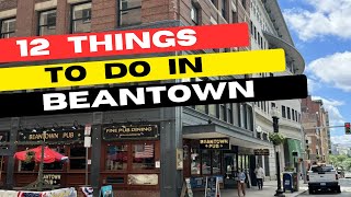 Top 12 Things To Do In Beantown Travel Guide 2024 [upl. by Htebzil]