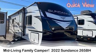 MidLiving Family Camper 2022 Heartland Sundance 265BH [upl. by Llerrud33]