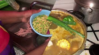 Gungo Chicken Foot Soup Jamaican Style [upl. by Luhem]