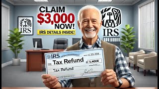 Claim Your 3000 Tax Refund Now IRS Releases Details for Eligible Taxpayers [upl. by Geiger]