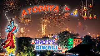 Hamari Ayodhya mein Diwali ki Bhabha taiyari 🙏🎇🎆🪔🧨🎊 youtubevideo [upl. by Juta]