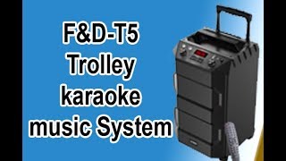 FampDT5Trolley  karaoke music System [upl. by Rases484]