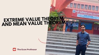 Extreme Value Theorem and Mean Value Theorem [upl. by Lorrimor411]