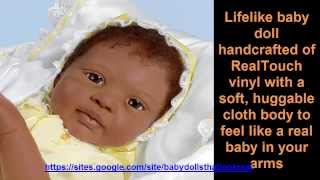 Realistic African American Baby Doll Makayla Grace by Ashton Drake Realistic Reborn Life Like Dolls [upl. by Quincey]