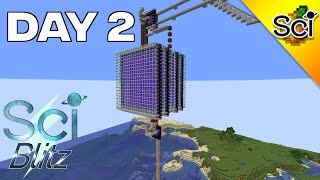 SciCraft Blitz Day 2 Crazy Raid And Shulker Farm [upl. by Chrisman]