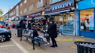 Bletchley Town Centre  Milton Keynes  Buckinghamshire England [upl. by Trellas]