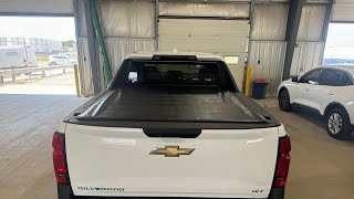 Electric Silverado Bed Cover Installation [upl. by Corbet]