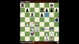 Magnus carlsen Vs Boris gelfand game of the day April022013 magnus chess [upl. by Nitaf101]