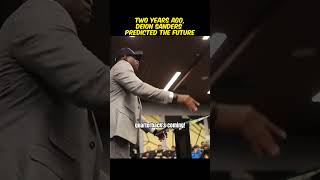 Deion Predicted the Future in 2022 [upl. by Leavy]