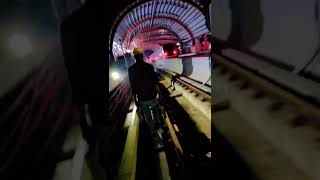 kanpur metro testing Moti jheel stecsan [upl. by Eidnil]