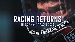 The Isle of Man TT Races returns  2022 [upl. by Animrac599]