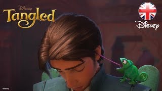 TANGLED  Pascal Funny Moment  Tangled Film Clip  Official Disney UK [upl. by Atig715]