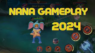 Nana has got Buff 2024 Gameplay  Mobile Legends Bang Bang [upl. by Camel]