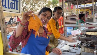 Komal Ji Serves Paplet Fish Thali in Pune  Indian Street Food [upl. by Barcroft]