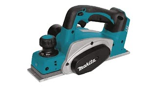 Makita XPK01Z 18V LXT LithiumIon Cordless 314Inch Planer [upl. by Osric855]