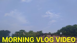 Morning Vlog Video In My Village [upl. by Heiney]