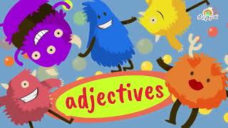 Adjectives English Grammar Song  Informative Songs for Kids  Learn English [upl. by Mcgray389]