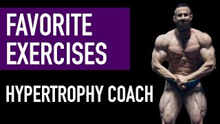 HYPERTROPHY COACH Best Exercises for Chest Back Shoulders Arms Legs [upl. by Daffodil]