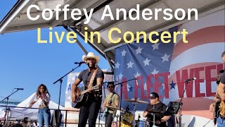 Coffey Anderson Live in Concert  Mr Red White and Blue  LA Fleet Week [upl. by Yesdnyl]