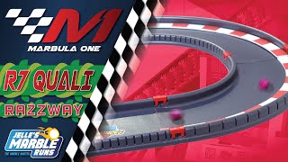 Marbula One Razzway GP Qualifying S1Q7  Marble Race by Jelles Marble Runs [upl. by Eadith]