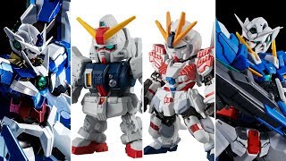 New Gundam Exia Repair II MG Qan T Special Coating Micro Wars S2 Converge S15  S16 [upl. by Ahk]