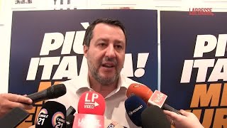 Campania Salvini quot Regionali De Luca ha fatto il suoquot [upl. by Arotal]