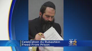 Celebration As Rubashkin Freed From Prison [upl. by Ecirted]