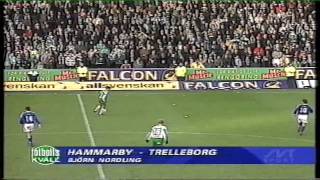 Hammarby IF  Trelleborgs FF 4  0 1999 [upl. by Ydda]