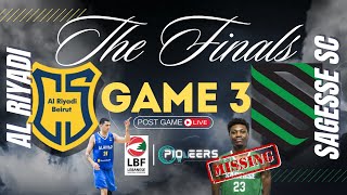 LIVE Post game 3 reaction Riyadi vs Sagesse [upl. by Esdras]