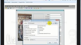 Read Image file from oracle forms [upl. by Ainej]