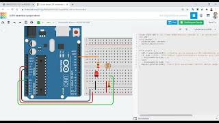 Tinkercad Arduino LDRli karanlıkta çalışan devre [upl. by Nnahgem471]