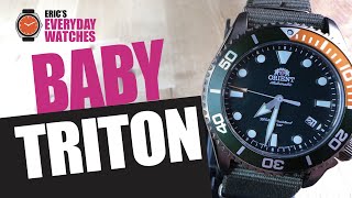 Orient Triton Lite Baby Triton review [upl. by Betthel717]