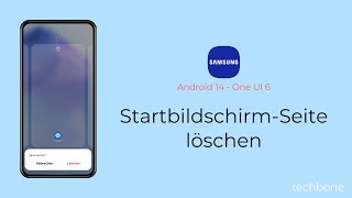 StartbildschirmSeite löschen  Samsung Android 14  One UI 6 [upl. by Odlopoel]