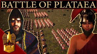 The Battle of Plataea 479 BC 3D Animated Documentary GrecoPersian wars [upl. by Ilhsa]