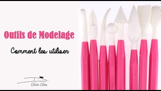 👍🏻 LES EBAUCHOIRS Comment Utiliser les Outils de Modelage PÂTE À SUCRE Tutoriel Astuces Cake Design [upl. by Currie]