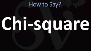 How to Pronounce Chisquare CORRECTLY [upl. by Sinne687]