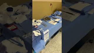 Laparotomy for myomectomy CST surgery surgical setup [upl. by Courcy]