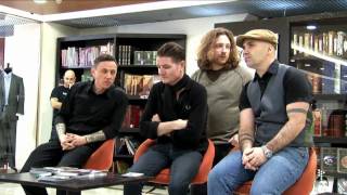 Nitzer Ebb interview Moscow 05022010 [upl. by Irallih]