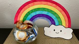 DIY Sinterklaas surprise geld  Regenboog 🌈 met pot met goud geld [upl. by Yasdnyl289]