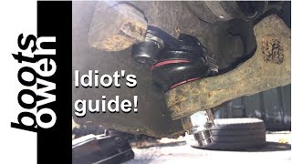 VW T4 Lower Ball Joint [upl. by Rohclem115]