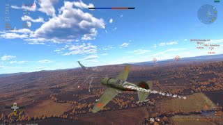 Second Match In I185  War Thunder  Air Realistic Battles [upl. by Etnovad875]