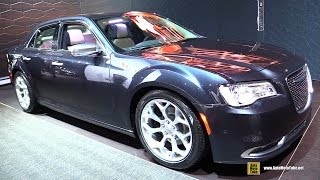 2015 Chrysler 300C Platinum  Exterior and Interior Walkaround  2015 Detroit Auto Show [upl. by Ariuqahs]