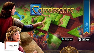 Carcassonne  Gameplay Trailer [upl. by Morita]