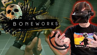 Boneworks  Valve Index Gameplay [upl. by Nodnarg]