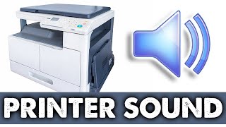 Laser Printer SOUND EFFECT free FREE Audio HQ WAV [upl. by Hillie]