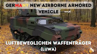 Germany Reveal New LuWa Airborne Armored Vehicle For Replacement Of The AWC Wiesel [upl. by Ruon]