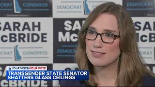 Delaware DNC Delegate Sarah McBride is making her own historic run for office [upl. by Dracir262]